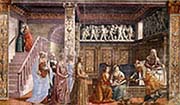 Birth of Saint Mary in Santa Maria Novella in Firenze